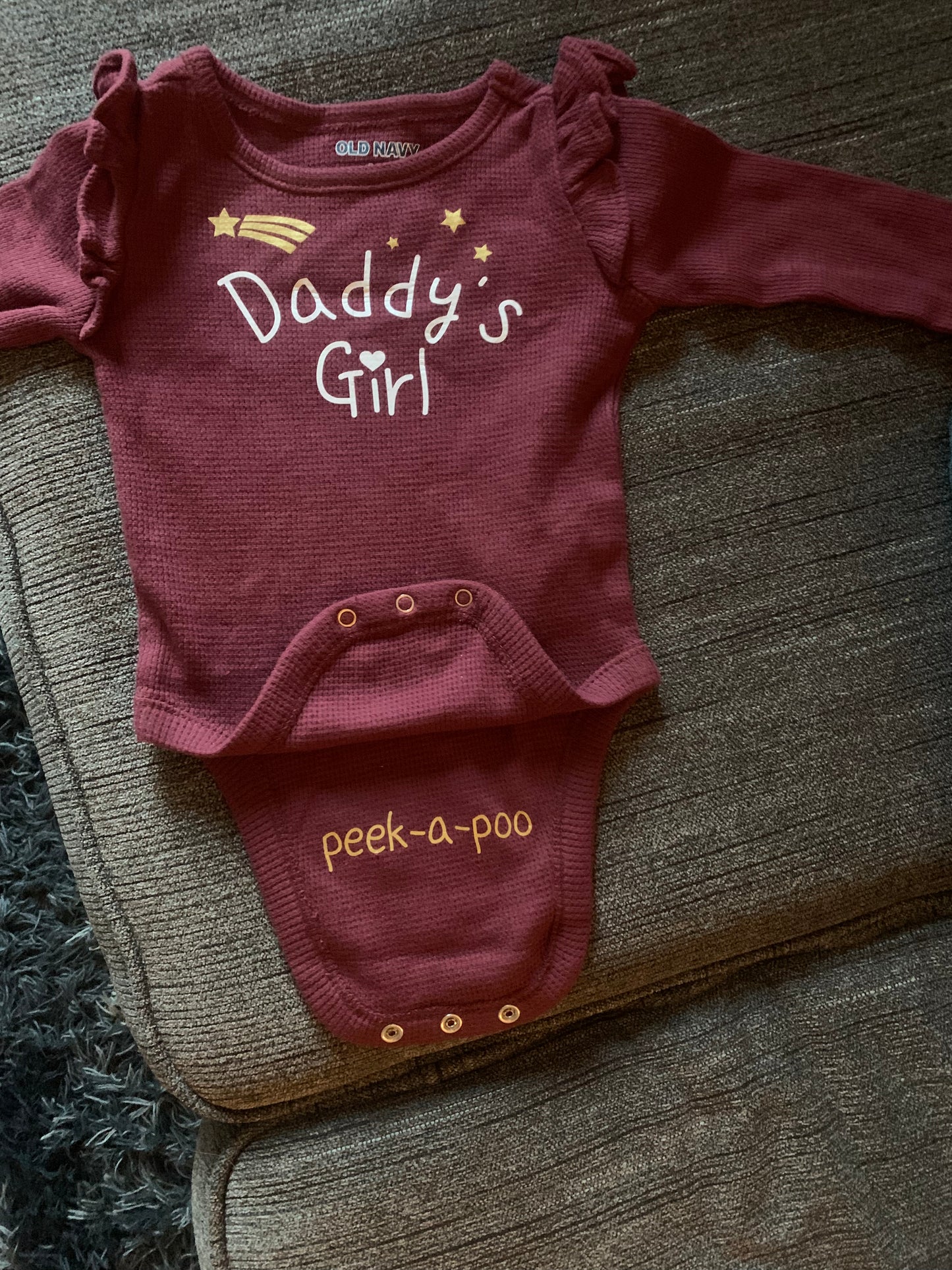 daddy’s girl onesie