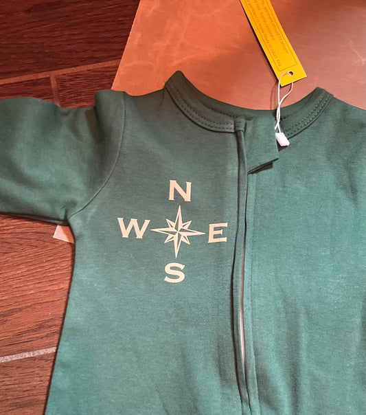 life compass custom onesie